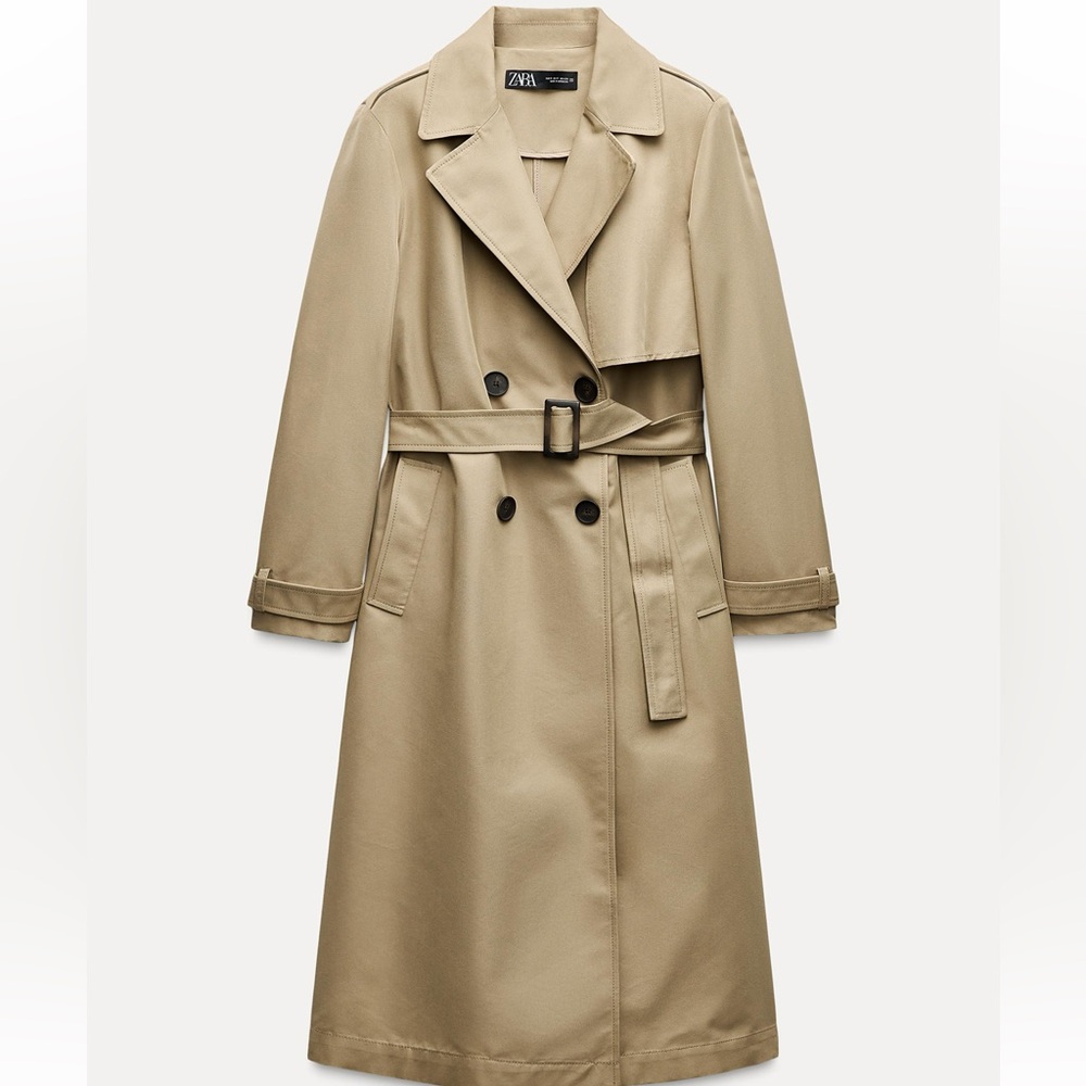 Zara Classic Beige Trench Coat